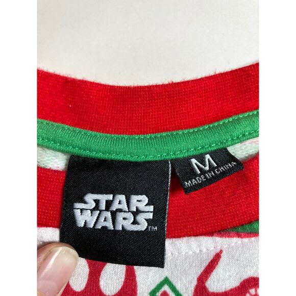 Star Wars Women’s Ugly Christmas Sweater Size M Darth Vader and Stormtrooper - Picture 4 of 8